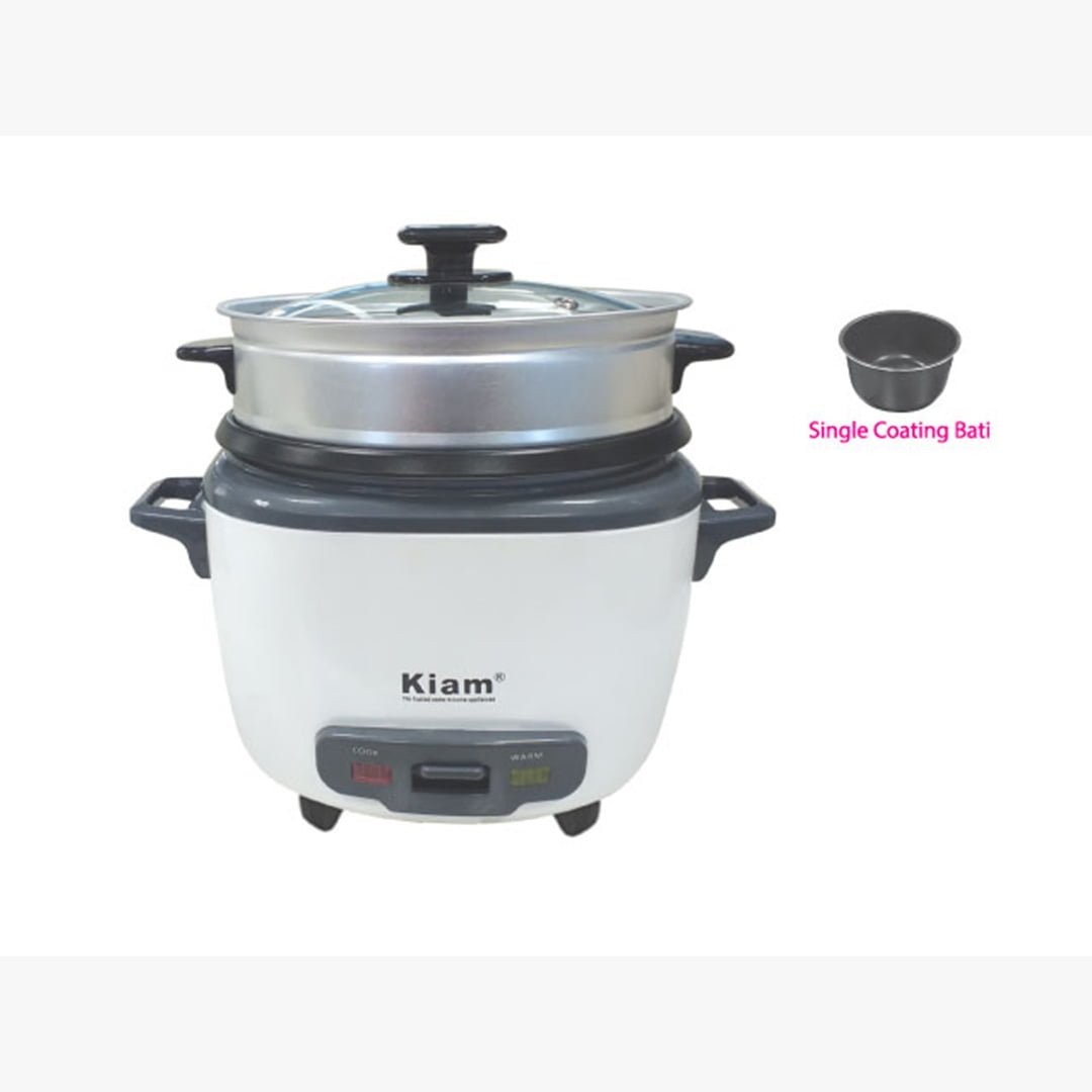Line Coating Rice Cooker Kiam DRC-902 Drum Rice Cooker (One Coating Bati) - 2.8 L
