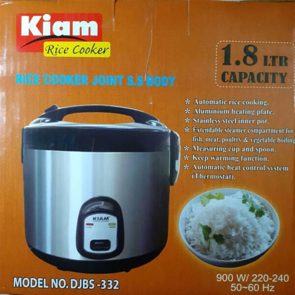 KIAM Rice Cooker Delux Joint Body – 1.8L DJBS-332