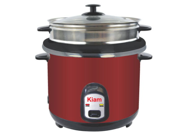 Kiam rice cooker steel – (one coating bati) straight 2. 8 ltr sjbs-704