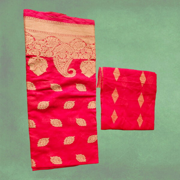 Katan jamdani 2pcs kameez & orna