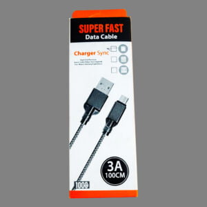 Super fast charging data cable type-c 100cm