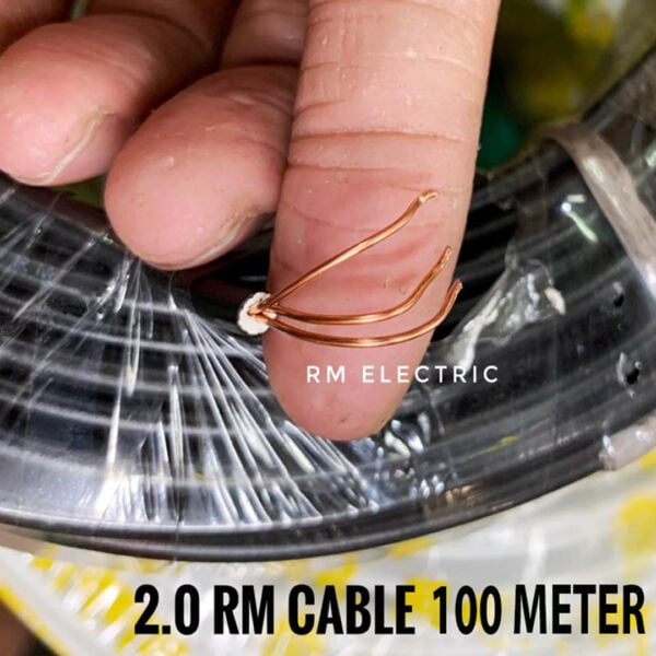 2. 0 rm fire proof electric wire 1 coil 336 fr 1coil house wiring cable 1