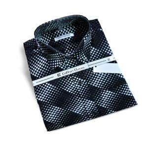 Stylish cotton premium short sleeve formal shirt for men