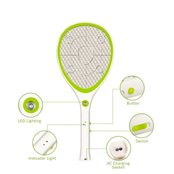 Weidasi swatter mosquito bat with led light