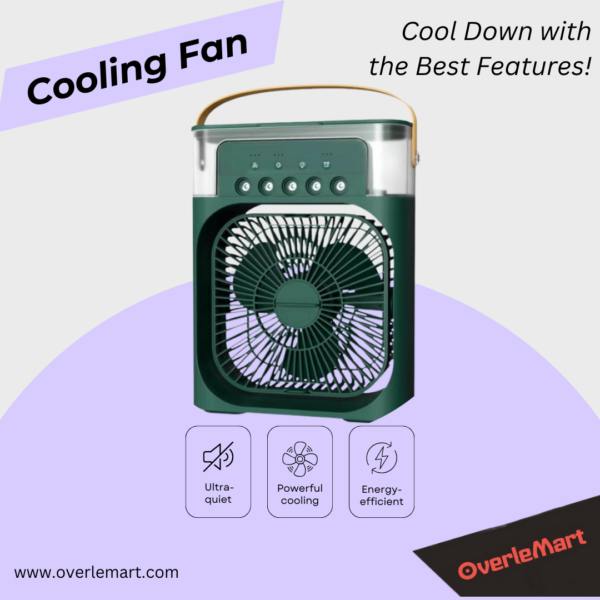 Mini Air Colling Fan USB Portable Personal Air Conditioner 2