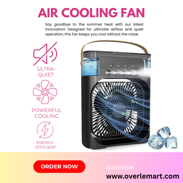Mini Air Colling Fan USB Portable Personal Air Conditioner 3