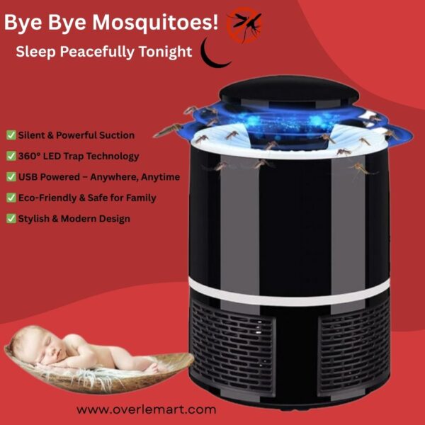 Usb electric mosquito killer lamp 2