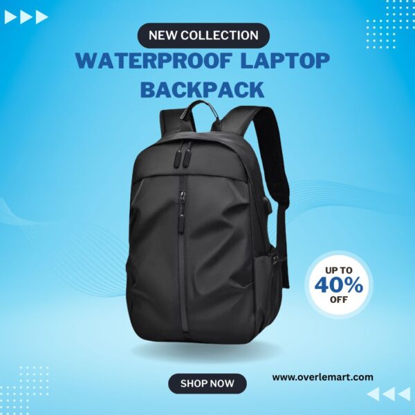 Waterproof multi functional laptop backpack 3 1