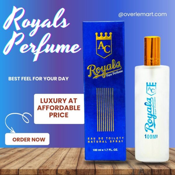 Ac royals pure perfume – eau de parfum natural spray 5