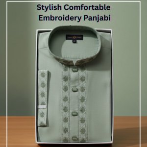Stylish Comfortable Embroidery Panjabi